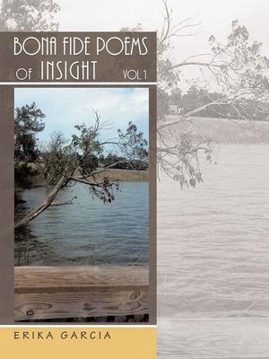 cover image of Bona Fide Poems of Insight